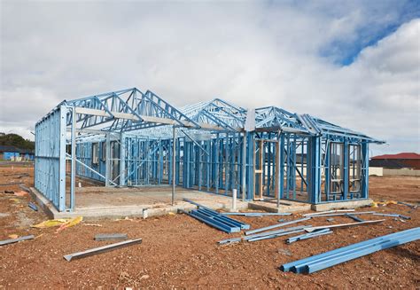 shop house metal building frame|steel framing for residential construction.